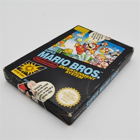 Super Mario Bros NES-SCN - Spil og Boks (B Grade) (Genbrug)